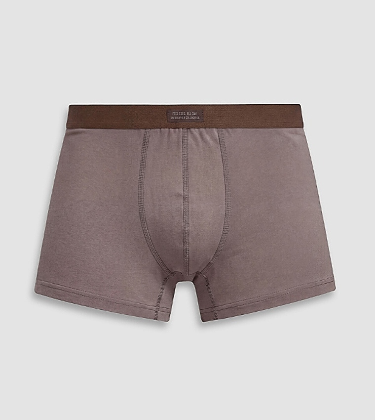 3 Pack Solid Trunks