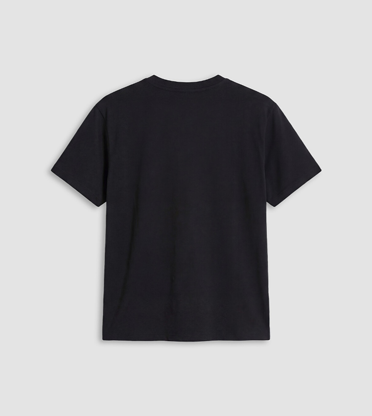 XSIDE Solid Crew Neck T-Shirt