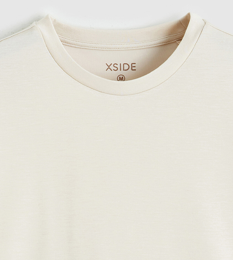 Solid Crew Neck Oversized T-Shirt