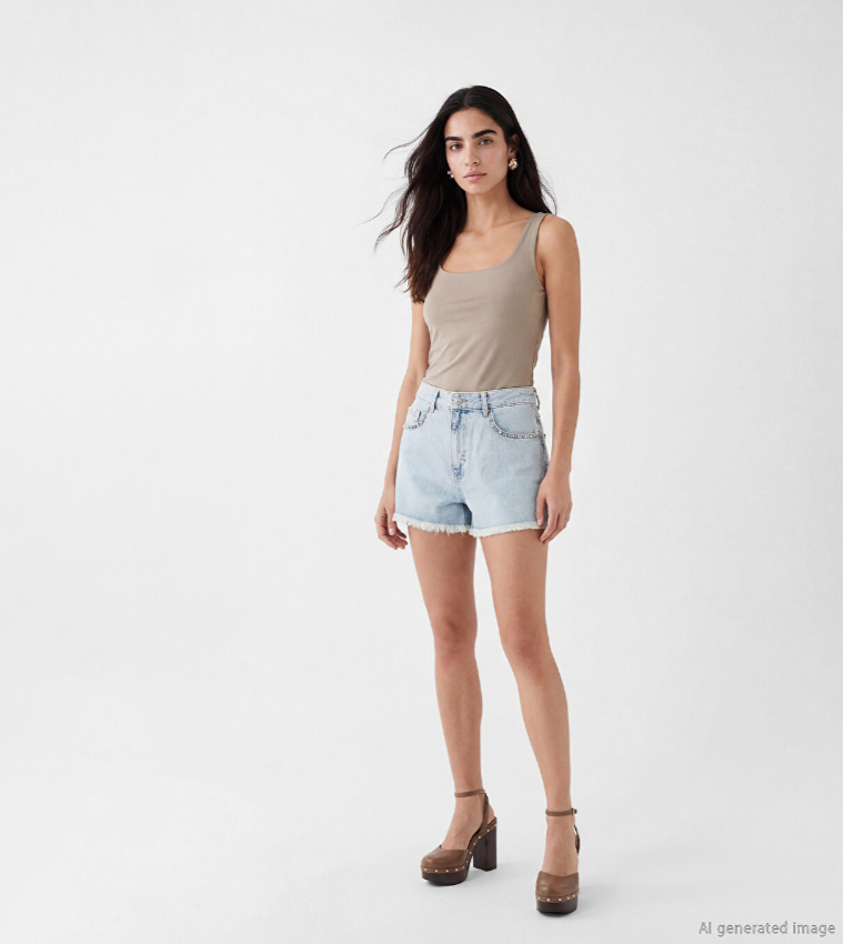 LC Waikiki  Sleeveless Tops - Grey Sleeveless Tops