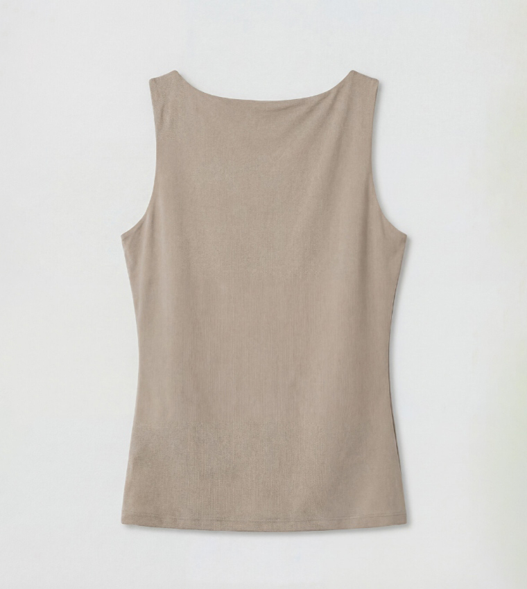 LC Waikiki  Sleeveless Tops - Grey Sleeveless Tops