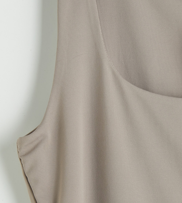 LC Waikiki  Sleeveless Tops - Grey Sleeveless Tops