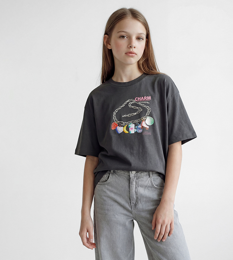 Printed Short Sleeves T-Shirt