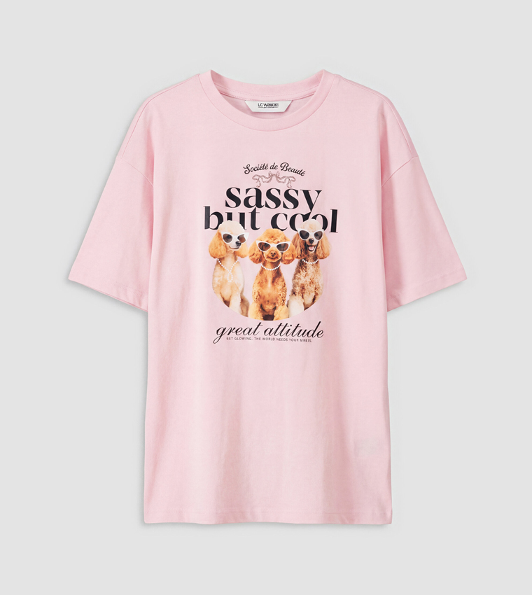 Printed Short Sleeves T-Shirt
