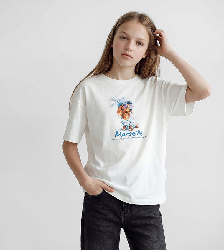 Printed Short Sleeves T-Shirt