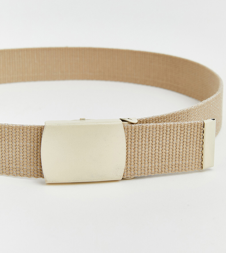 Solid Buckle Belt