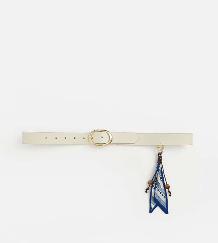 Solid Oval Buckle Belt