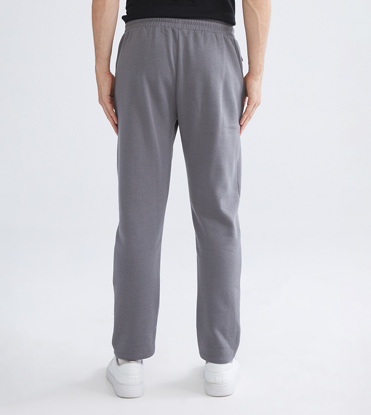 Solid Mid Rise Sweatpants