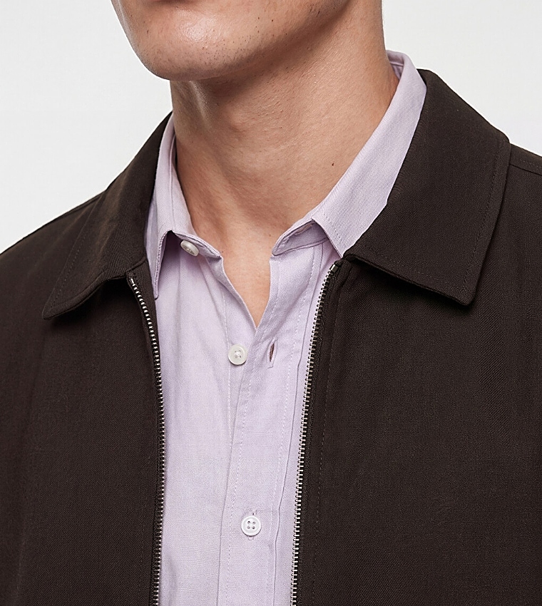 LC Waikiki  Casual Jackets - Brown Casual Jackets