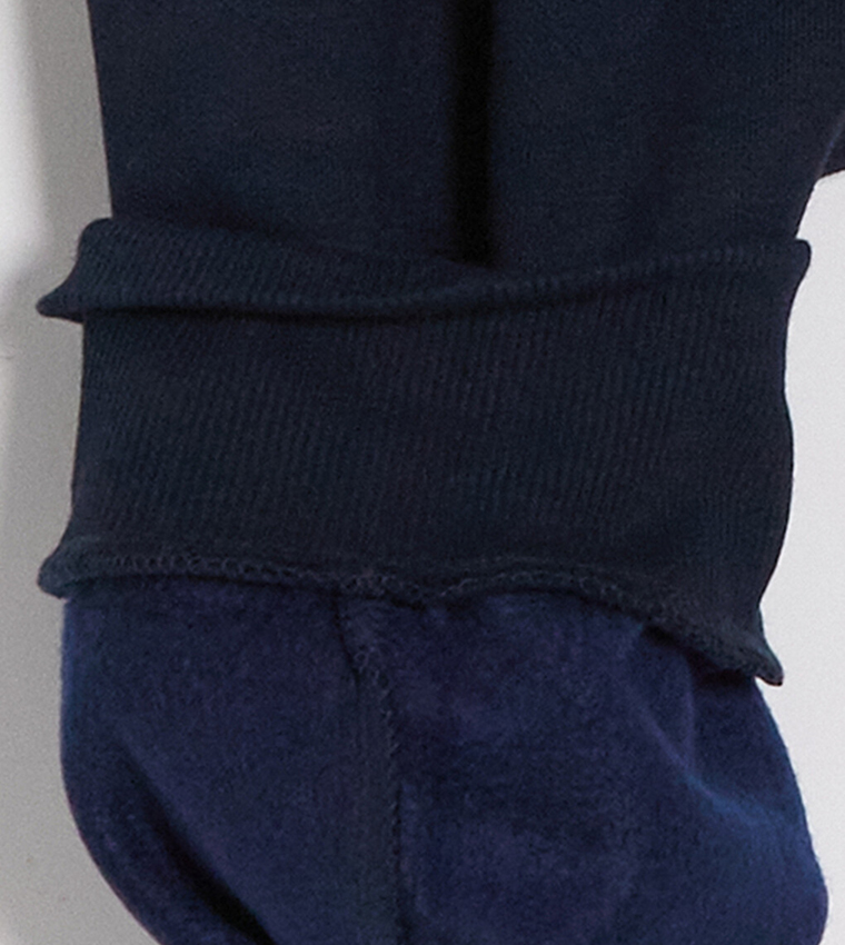 Solid Drawstring Waist Joggers