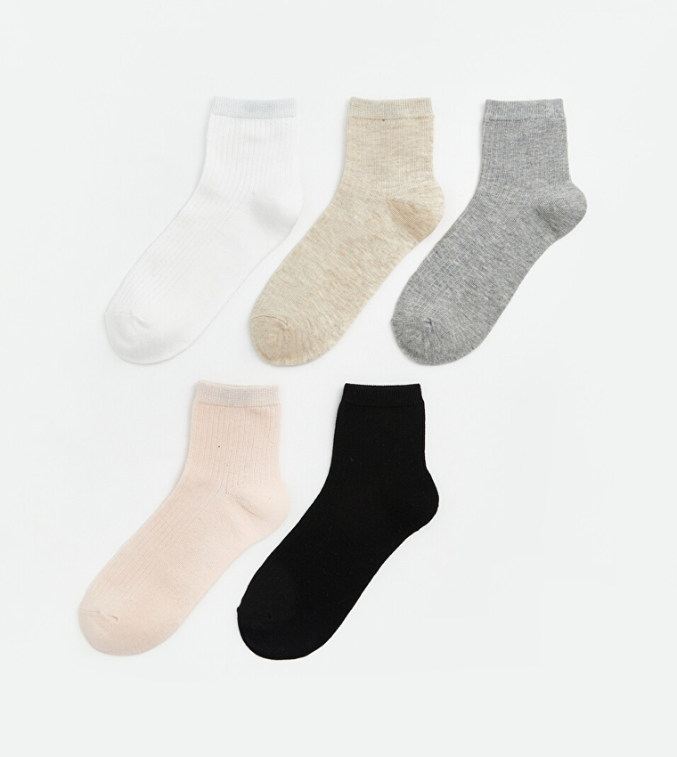 اٍل سي واي كيكي  جوارب للكاحل  - متعدد Ankle Length Socks