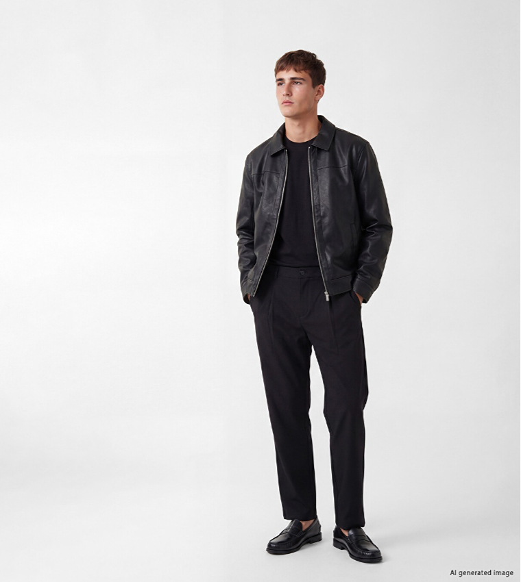 LC Waikiki  Casual Jackets - BLACK Casual Jackets