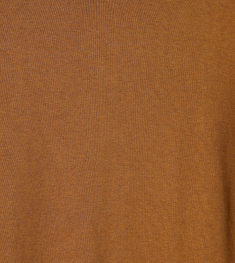 Solid Crew Neck Sweater