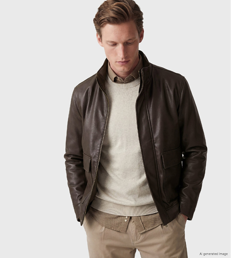 LC Waikiki  Casual Jackets - Brown Casual Jackets