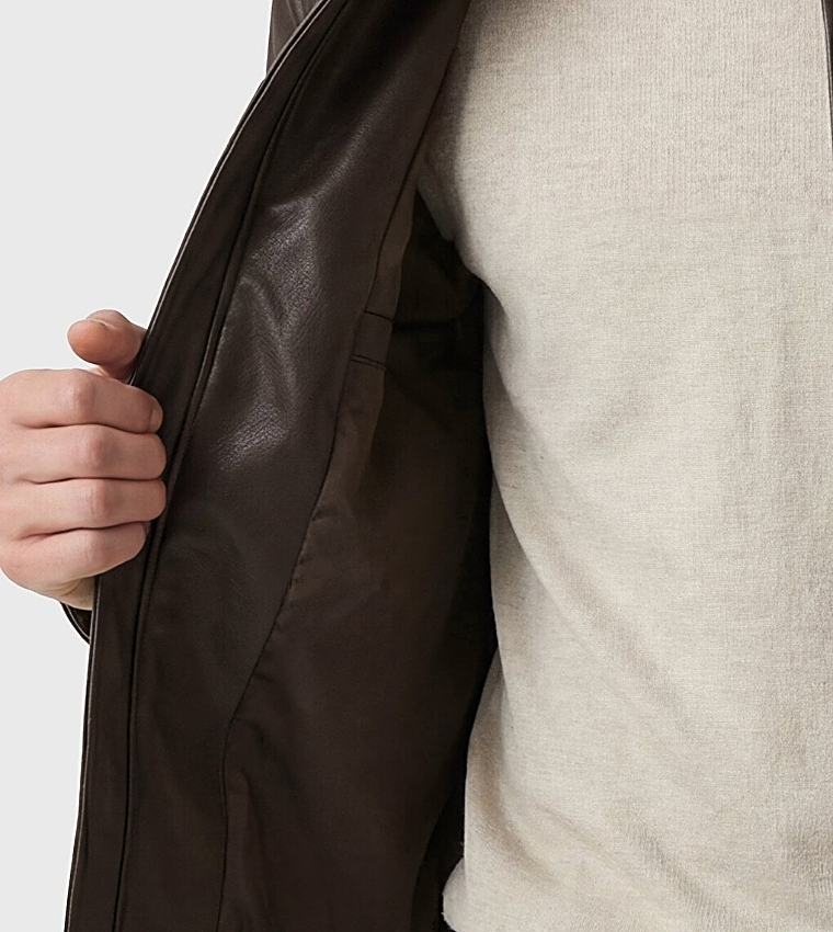 LC Waikiki  Casual Jackets - Brown Casual Jackets