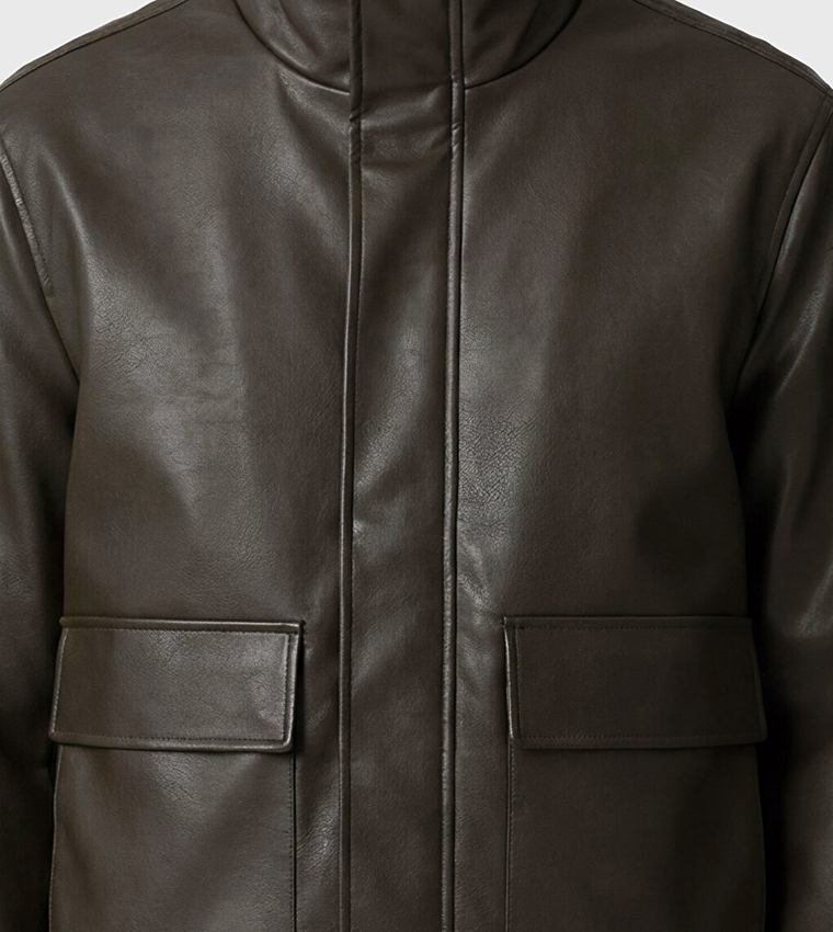 LC Waikiki  Casual Jackets - Brown Casual Jackets