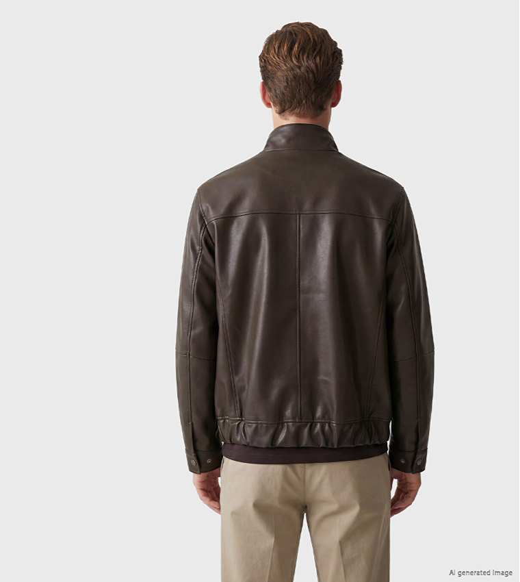 LC Waikiki  Casual Jackets - Brown Casual Jackets