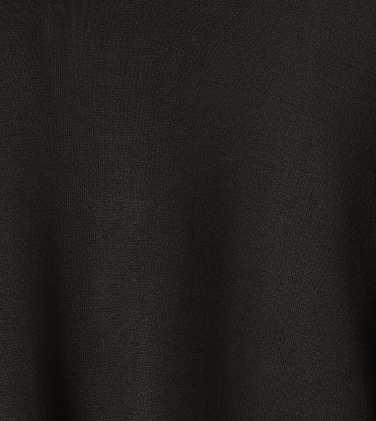 Solid Crew Neck Sweater