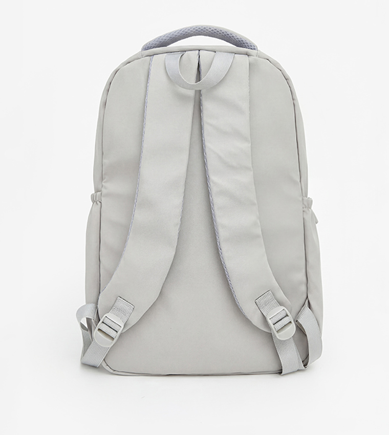 Label Detail Multipocket Backpack