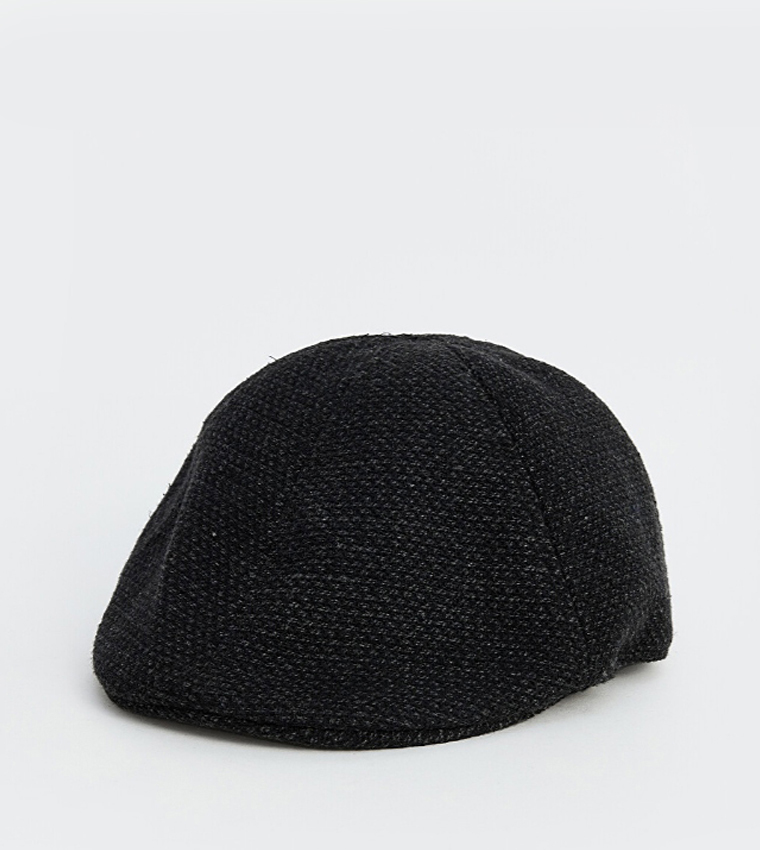 Textured Flat Cap