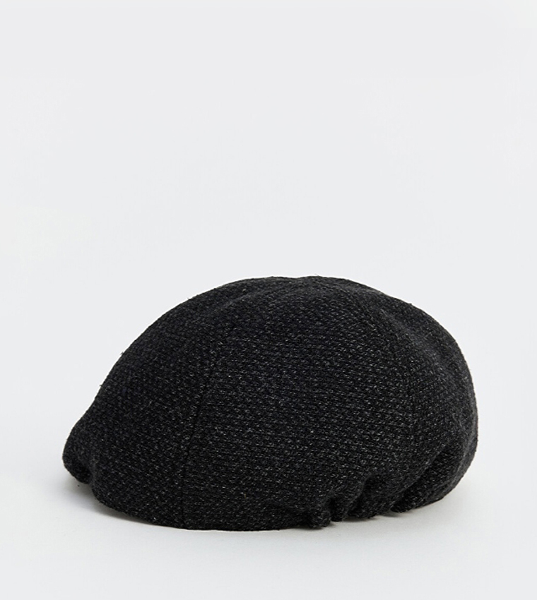 Textured Flat Cap
