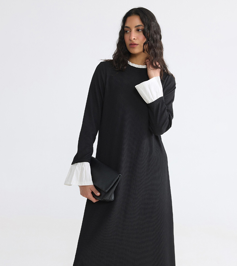 LC Waikiki  Midi Dresses - BLACK Midi Dresses