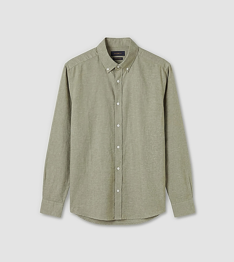 اٍل سي واي كيكي  أكمام طويلة - كاكي Long Sleeves
