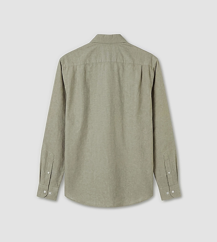 اٍل سي واي كيكي  أكمام طويلة - كاكي Long Sleeves
