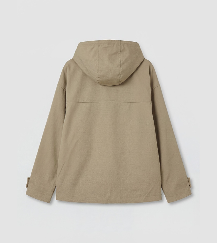 LC Waikiki  Casual Jackets - Khaki Casual Jackets