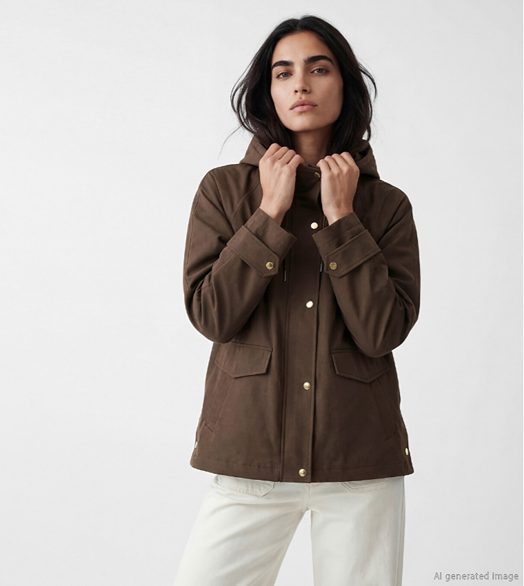 LC Waikiki  Casual Jackets - Brown Casual Jackets