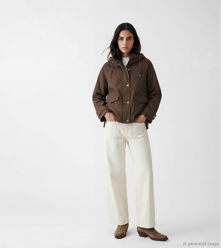 LC Waikiki  Casual Jackets - Brown Casual Jackets