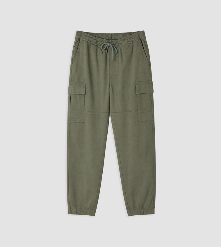 XSIDE Solid Cargo Jogger Pants
