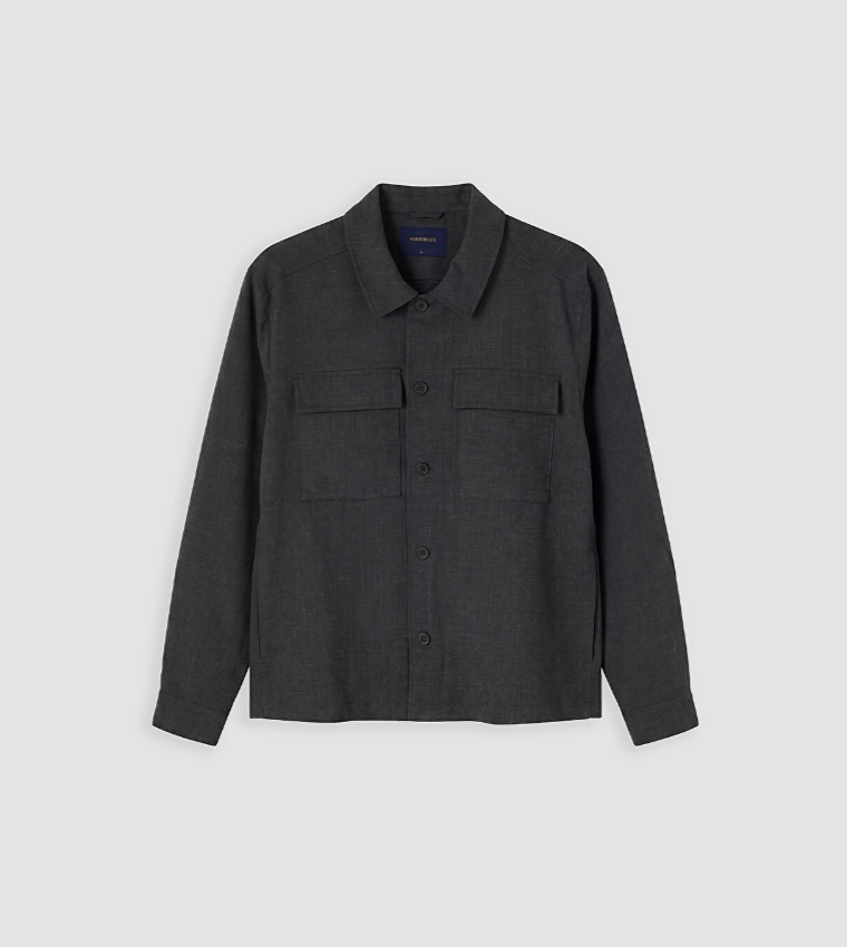 LC Waikiki  Casual Jackets - CHARCOAL Casual Jackets