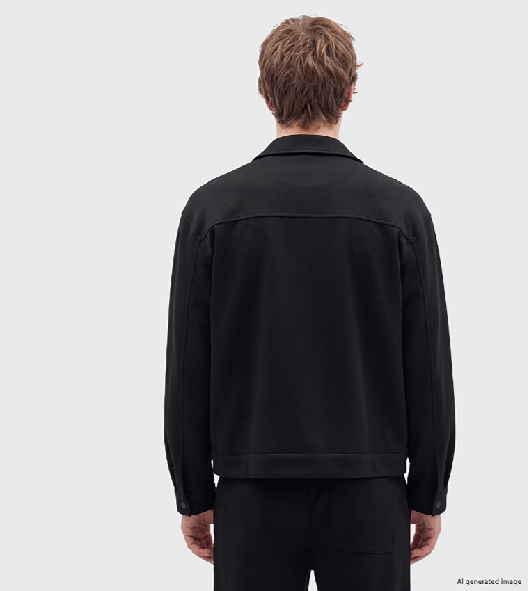 LC Waikiki  Casual Jackets - BLACK Casual Jackets