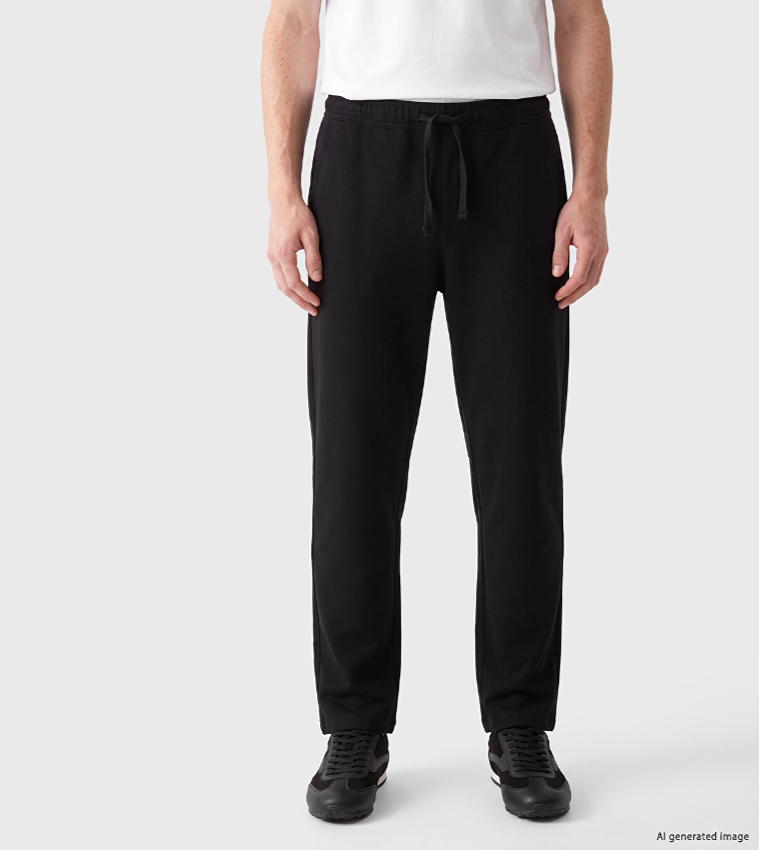 LC Waikiki  Casual Pants - BLACK Casual Pants