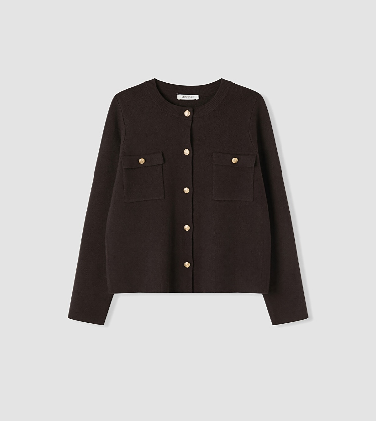 LC Waikiki  Cardigans - Brown Cardigans