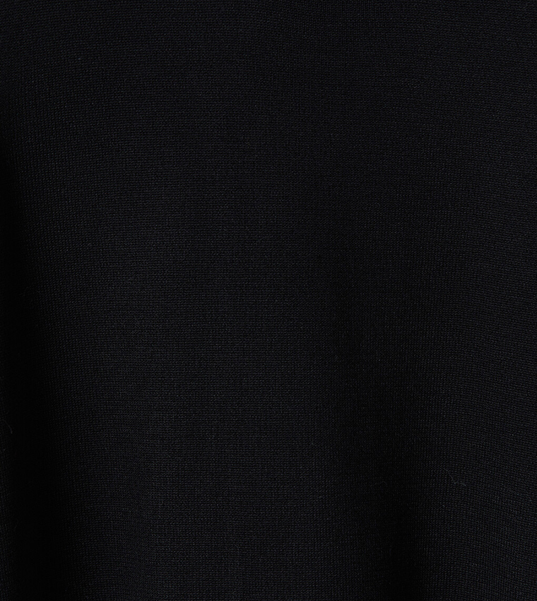 Solid Crew Neck Sweater