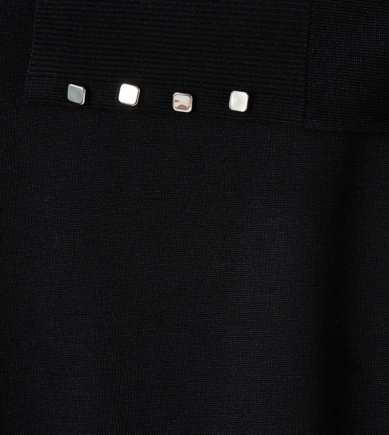 Solid Crew Neck Sweater