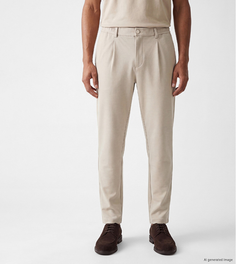 LC Waikiki  Casual Pants - Beige Casual Pants