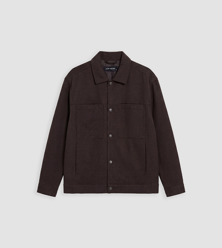 LC Waikiki  Casual Jackets - Brown Casual Jackets