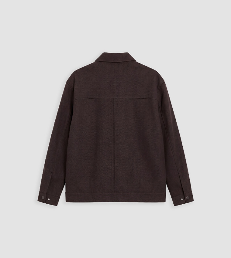 LC Waikiki  Casual Jackets - Brown Casual Jackets