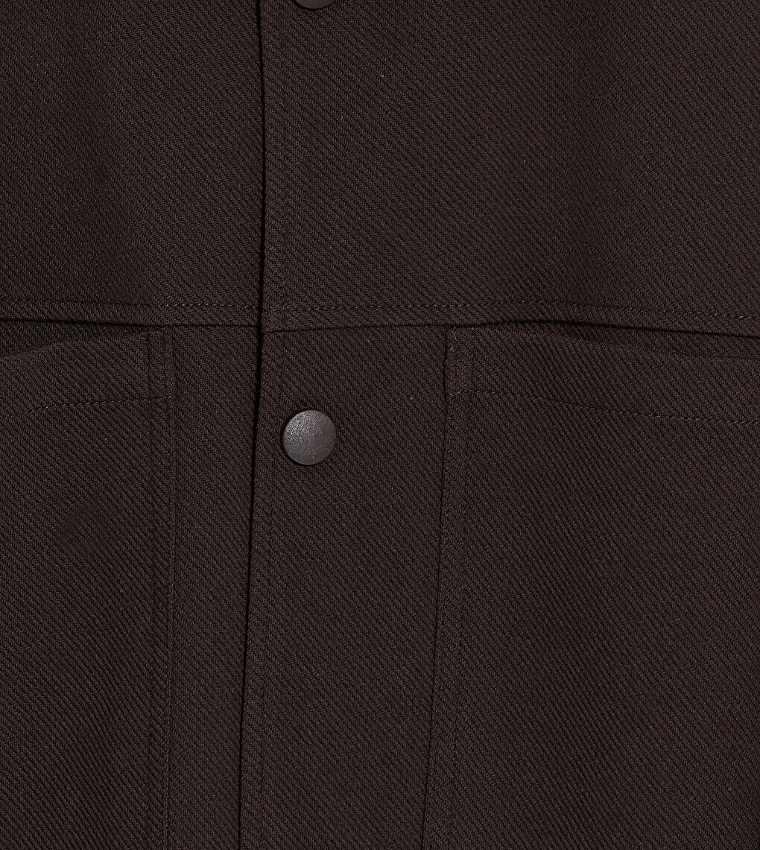 LC Waikiki  Casual Jackets - Brown Casual Jackets