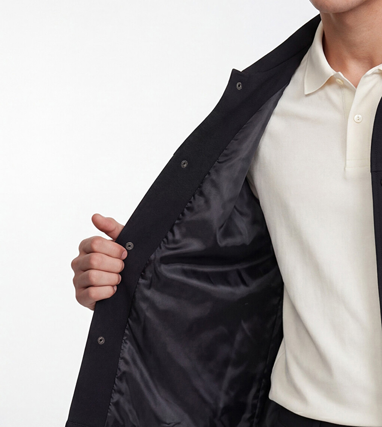 LC Waikiki  Casual Jackets - BLACK Casual Jackets