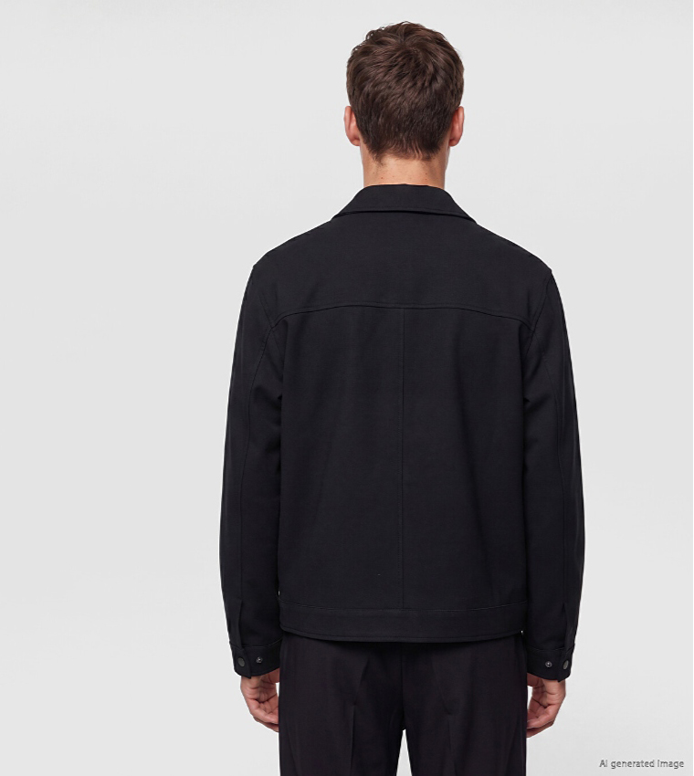 LC Waikiki  Casual Jackets - BLACK Casual Jackets