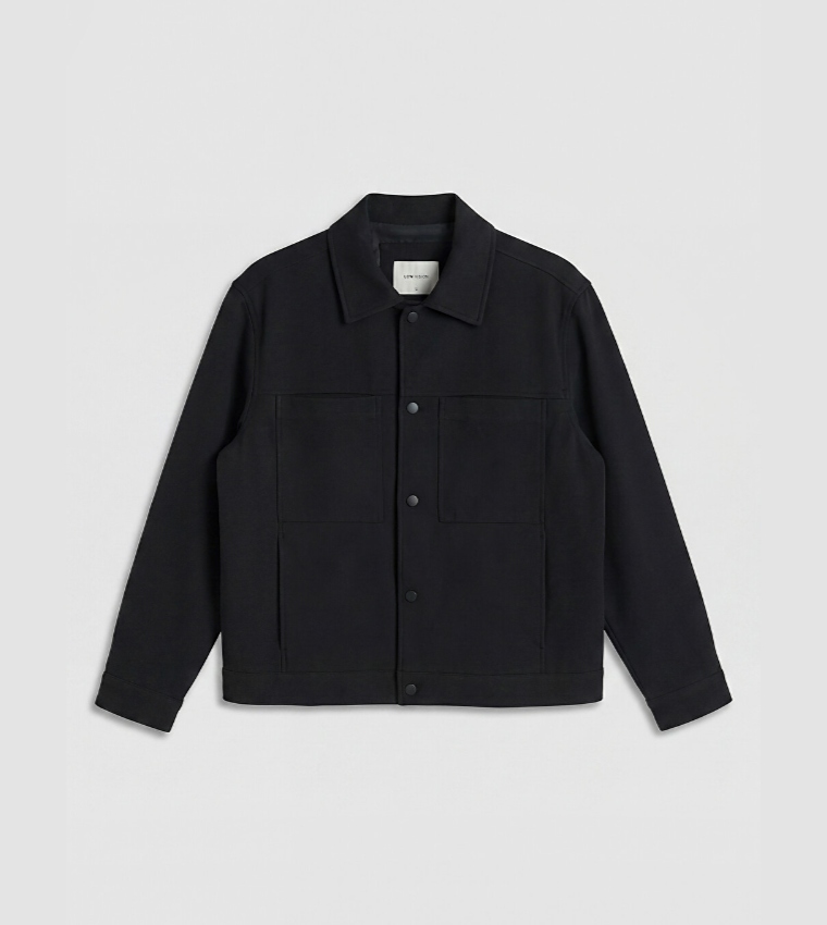 LC Waikiki  Casual Jackets - BLACK Casual Jackets