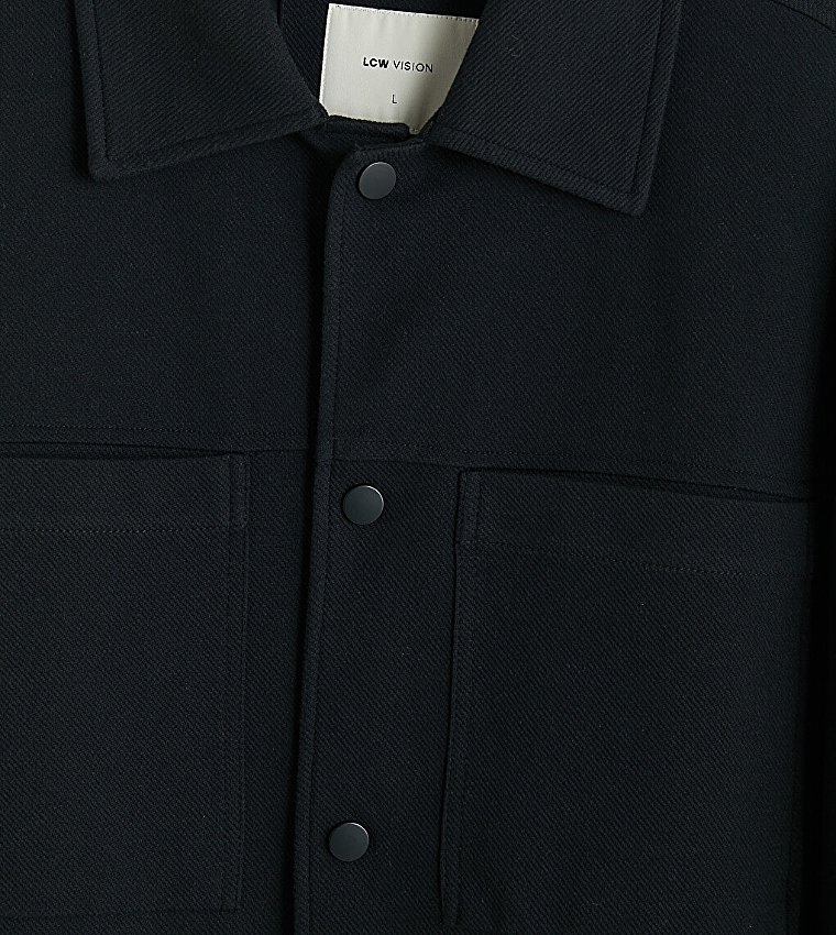 LC Waikiki  Casual Jackets - BLACK Casual Jackets