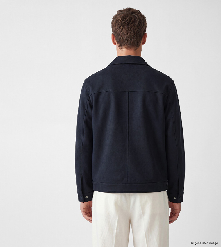 LC Waikiki  Casual Jackets - Navy Casual Jackets