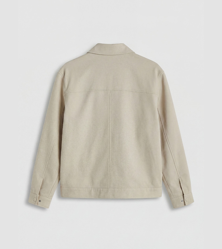 LC Waikiki  Casual Jackets - Beige Casual Jackets