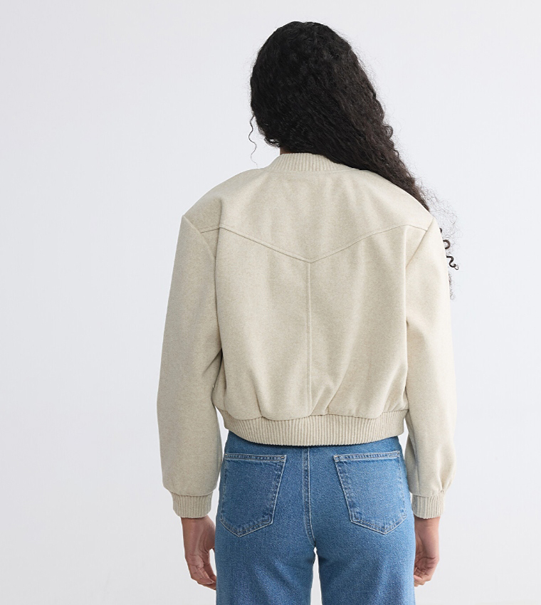 LC Waikiki  Casual Jackets - Beige Casual Jackets