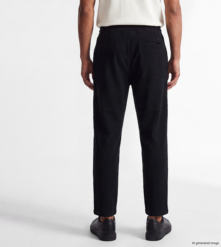 Ribbed Regular Fit Joggers